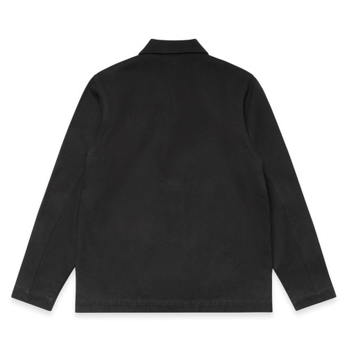 BLACK - BACK canvas-chore-jacket-black-back